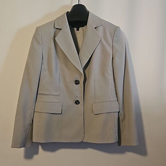 KASPER STRIPE WOMAN BLAZERS 14 - Picture 1 of 6